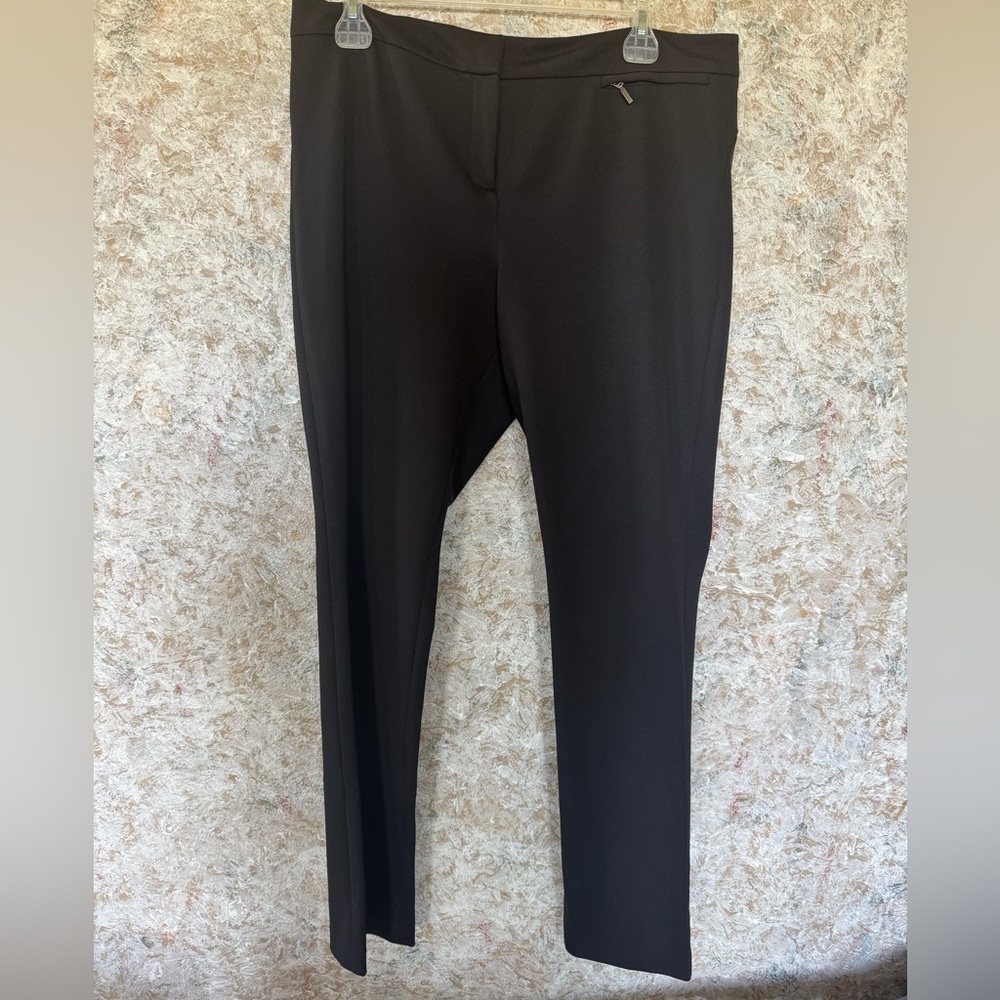 DKNYC Black Straight Leg Pants Minimalist Houston
